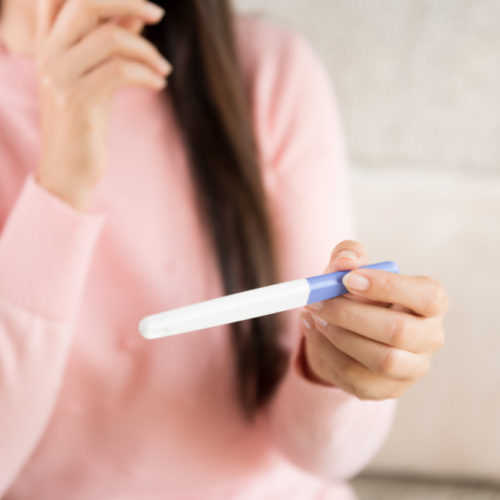 raya borrosa test embarazo